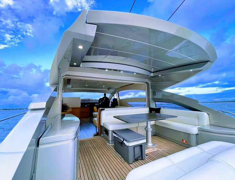 Private motor yacht charter Nassau Bahamas luxury charters Pershing