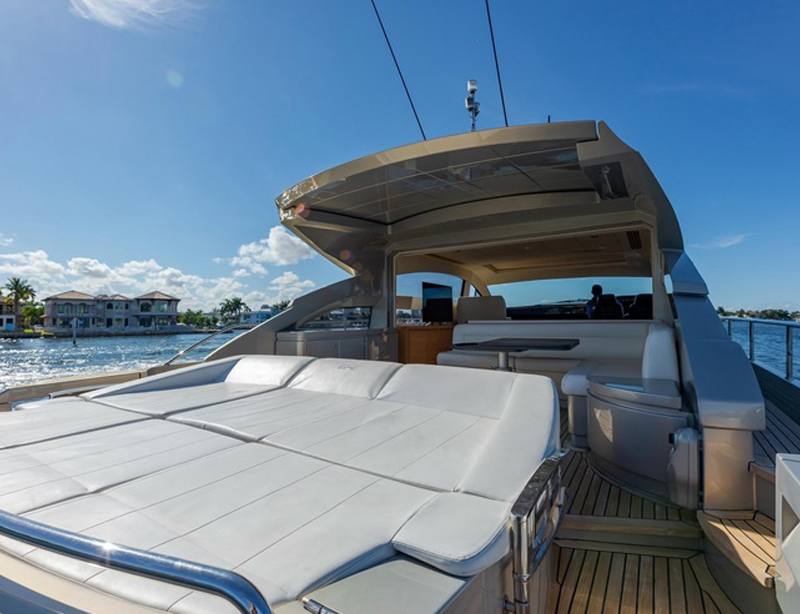 Pershing yacht deck Nassau Bahamas private boat rentals luxury charter