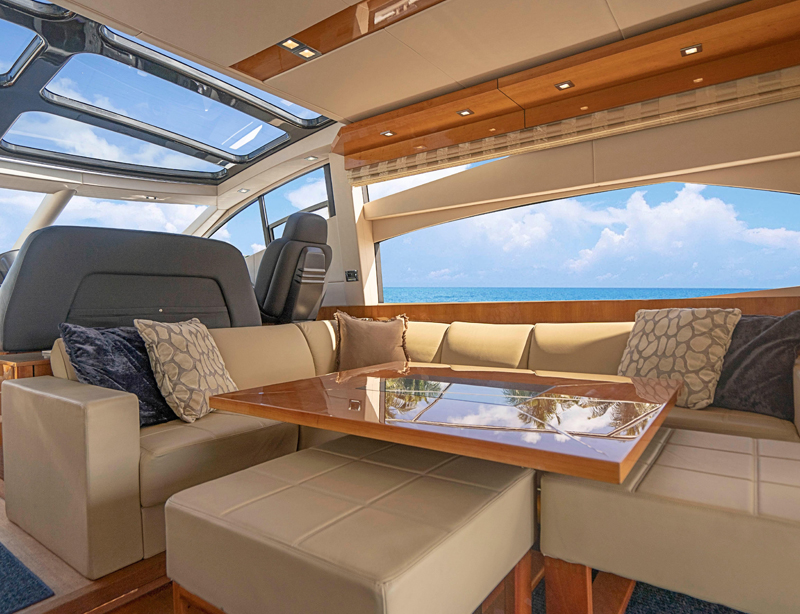 Private Sunseeker yacht Nassau Bahamas Exuma Spanish Wells charter