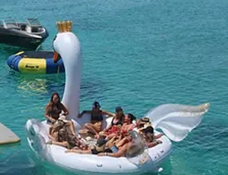 Santtina catamaran Nassau Bahamas private charter up to 55 guests luxury boat rental